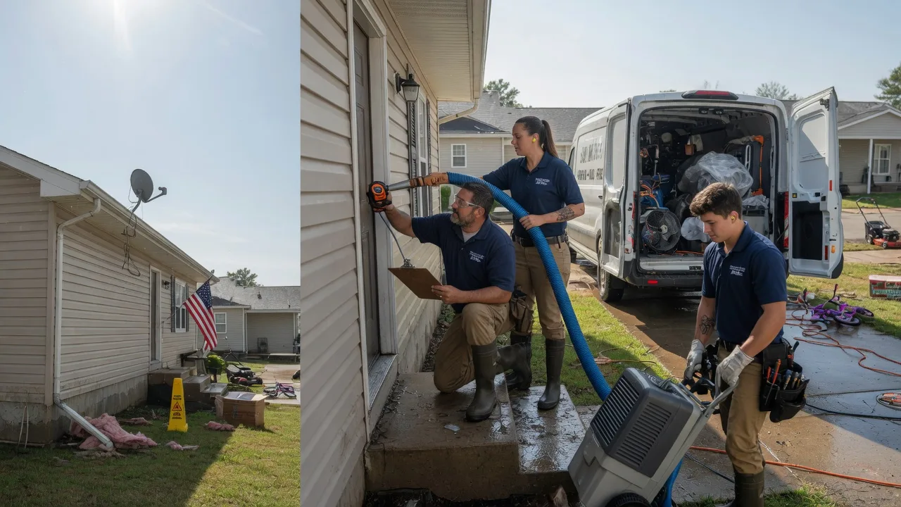 Ceiling Water Damage Restoration in Pacific, MO near me